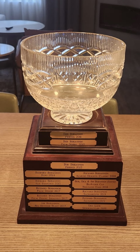 The Bohannon Cup trophy